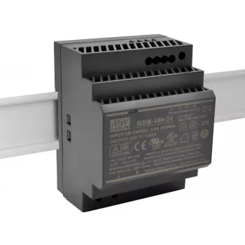 EXSYS EX-6974 DIN-Hutschienen-Netzteil 100-240V AC auf 24V DC 92W