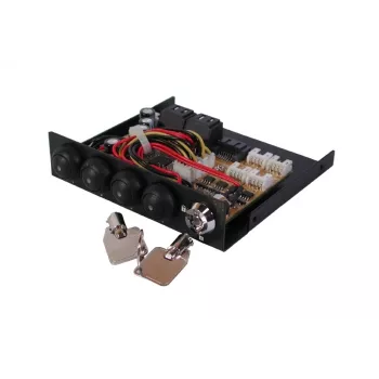 EXSYS EX-3466-2 SATA III 4-Port-Switch - 1-zu-4 HDD/SSD-Umschalter, 6Gbps, Hot-Swap, Marvell-Chipsatz