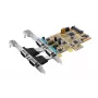 EXSYS EX-45034 PCIe 4-Port Serielle RS-232/422/485 Karte (FTDI)