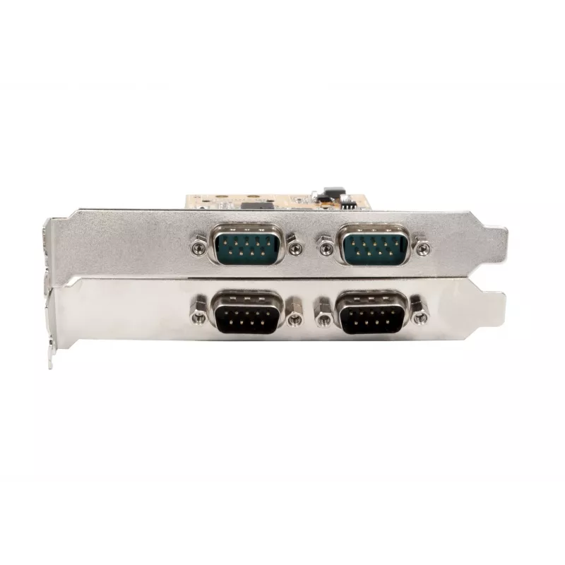 EXSYS EX-45034 PCIe 4-Port Serielle RS-232/422/485 Karte (FTDI)