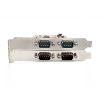 EXSYS EX-45034IS 4-Port RS-232 PCI Express Serielle Karte mit 2,5kV optischer Isolation