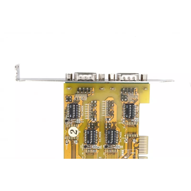 EXSYS EX-45034IS 4-Port RS-232 PCI Express Serielle Karte mit 2,5kV optischer Isolation