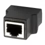 EXSYS EX-49112 RJ45-Buchse auf 8-Pin-Terminalblock-Adapter mit Drucktaster, CAT.5e