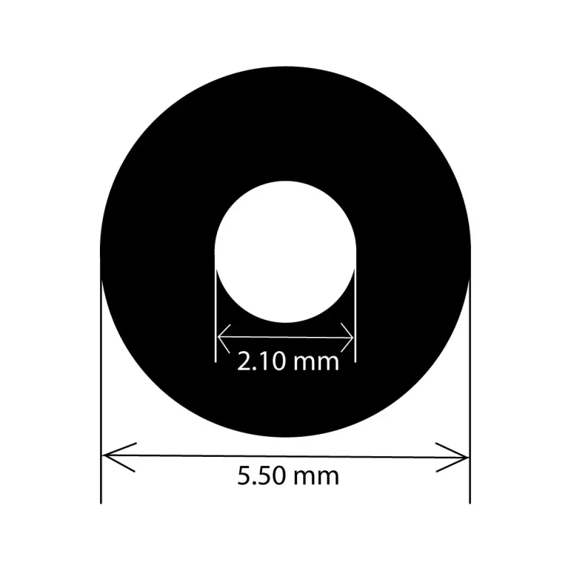 EXSYS DC-Buchse 5,5x2,1mm auf 2-poligen Klemmenblock Adapterkabel mit Druckknopf, 15cm EX-49141