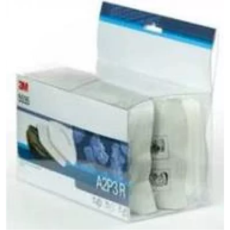 3M Filter-Nachfüllpack 5535 für Atemschutz-Halbmasken-Set (5535), P2 R Partikelfilter, 2 Filter und 2 Halterungen