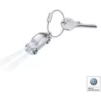Troika KR16-40/CH Schlüsselanhänger aus Aluminiumguss - Silber