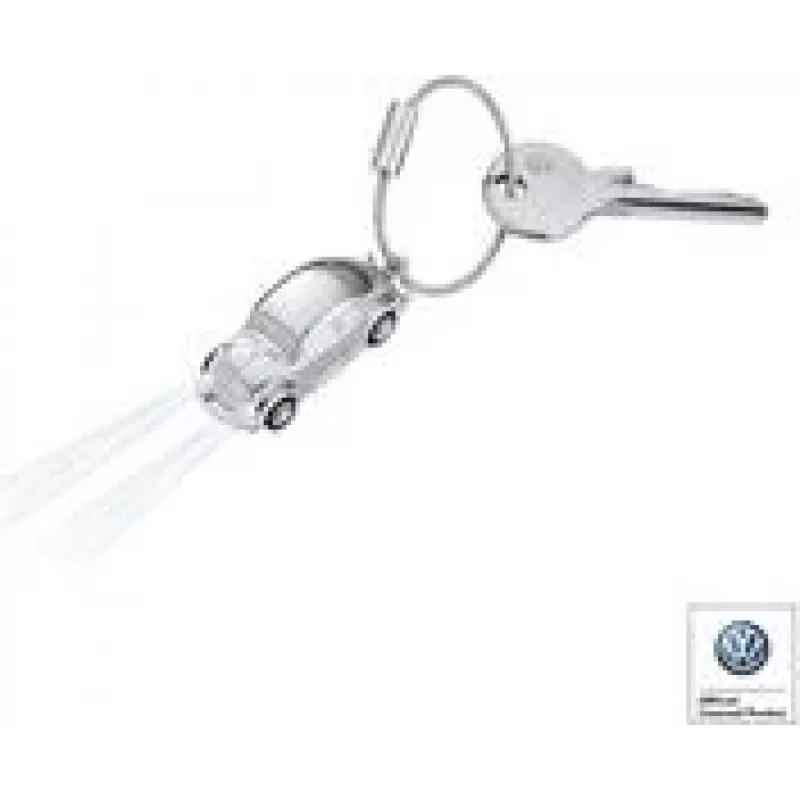 Troika KR16-40/CH Schlüsselanhänger aus Aluminiumguss - Silber