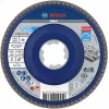 Bosch X-LOCK Fächerschleifscheibe 115 mm G 60 für Metall, gewinkelt, X571 Best for Metal 2608621763