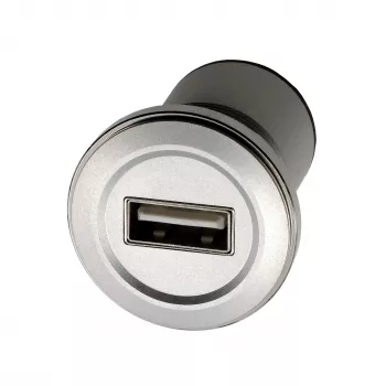 EXSYS EX-49191 Einbau-USB-2.0-Adapter, USB-A Buchse zu USB-A Buchse, Metall