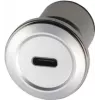 EXSYS EX-49194 Einbau-Adapter Metall, USB-C Buchse zu USB-A Buchse