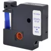 Renkforce RF-LT-D45014 Kompatible DYMO D1 Beschriftungsband Kassette 12 mm Weiß/Blau 7 m RF-6027814