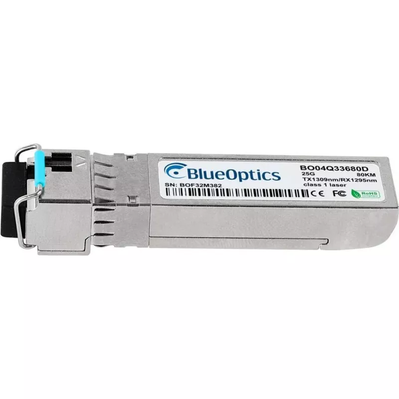 BlueOptics SFP28 25G BX-D 80km LC Simplex Transceiver für Cisco SFP28-25G-BX-D-80KM-CS-BO