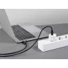 Renkforce USB-C auf USB-C Kabel 2.0, 2 m, Silber (Metallic) RF-6249498