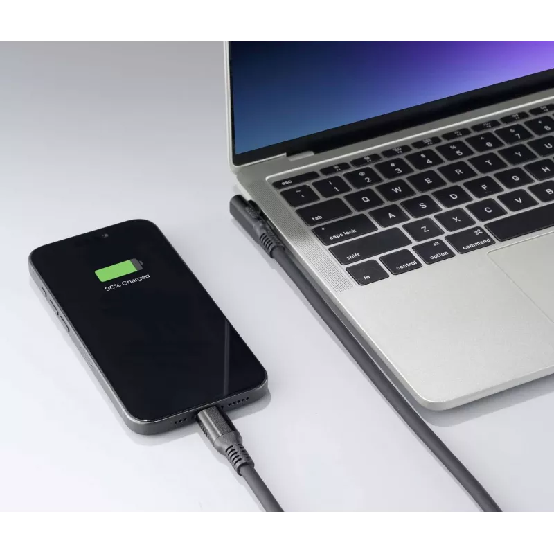 Renkforce USB4 USB-C auf USB-C Kabel 1m Schwarz 8K UHD Magnetischer Stecker RF-6438138