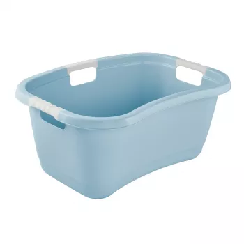 keeeper janne Wäschewanne, ergonomisch, nordic-blau, 40 L, nierenförmig, Soft-Grip-Griffe, stabil, 1 Stück 1078368000000