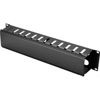 Renkforce RF-7112618 19 inch Rack-Kabelmanagement 2U Schwarz