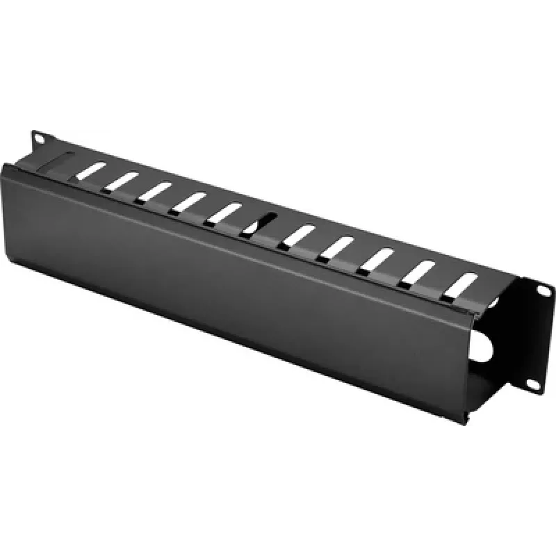 Renkforce RF-7112618 19 inch Rack-Kabelmanagement 2U Schwarz