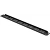 Renkforce RF-7116958 19 inch Rack-Blindplatte 1U belüftet Schwarz
