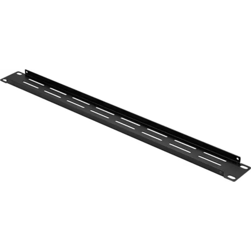 Renkforce RF-7116958 19 inch Rack-Blindplatte 1U belüftet Schwarz