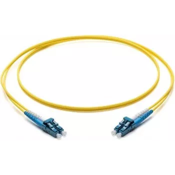 Corning LC/LC OS2 Single-Mode Duplex Glasfaser-Patchkabel, 10m, Gelb F040402G2Z20010M