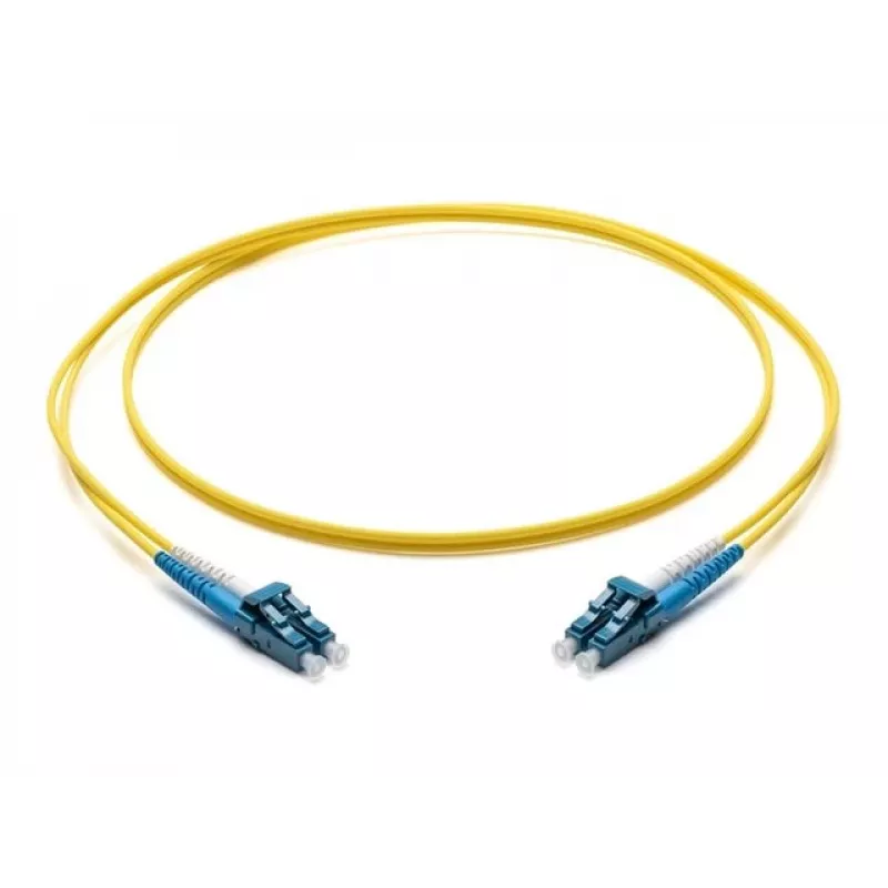 Corning LC/LC OS2 Single-Mode Duplex Glasfaser-Patchkabel, 10m, Gelb F040402G2Z20010M