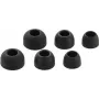 Renkforce In-Ear Kopfhörer Ohrpassstücke, 3 Paar, Schwarz (RF-5044672)