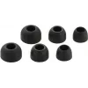 Renkforce In-Ear Kopfhörer Ohrpassstücke, 3 Paar, Schwarz (RF-5044672)
