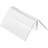 DEFLECTO MH10011 Kristallklarer Acryl-Broschüren- und Kartenhalter, 151 x 57 x 42 mm