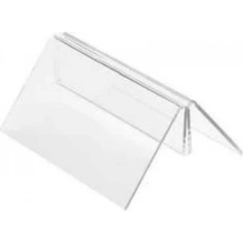 DEFLECTO MH10011 Kristallklarer Acryl-Broschüren- und Kartenhalter, 151 x 57 x 42 mm