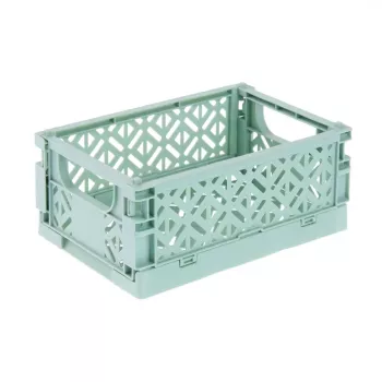 keeeper Mini-Faltbox fritzi, Größe S, Nordic Green, 0,7 L, faltbare Dekorationsbox, lebensmittelecht, 1 Stück 1023231500000
