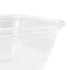 keeeper fredo fresh Aufbewahrungsbehälter-Set, 3 x 2,4 L, rechteckig, transparent mit grauen Deckeln 3067982700000