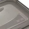 keeeper fredo fresh Aufbewahrungsbehälter-Set, 3 x 2,4 L, rechteckig, transparent mit grauen Deckeln 3067982700000