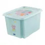 keeeper Karolina Peppa Pig Aufbewahrungsbox, 30 Liter, Aquamarin, mit Deckel, stapelbar 1223862433600