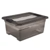 keeeper Cornelia Aufbewahrungsbox, 12 L, Kristallgrau Transparent, mit Schiebedeckel 1094182700000