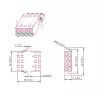 LogiLink LC-Duplex Quad LWL-Kupplungsset, Violett, 12-teilig FA04LC7