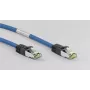 Wentronic 45657 Cat8.1 S/FTP Netzwerkkabel, RJ45, 0,25 m, Blau