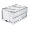 keeeper Profi Faltbox benno, 45 Liter, Hell Silber, Integrierte Soft-Griffe, 50 kg Traglast 1023716000000