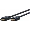 ClickTronic 70308 12,5m High-Speed-HDMI-Kabel mit Ethernet - Blau