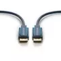 ClickTronic 70710 DisplayPort Kabel 1m Blau