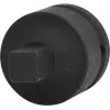KS TOOLS 3/4 inch Buchse x 1/2 inch Stecker Impact-Steckschlüssel-Adapter, CrMo-Stahl, phosphatiert, 45 mm, DIN 3121 / ISO 1174 (515.1372)