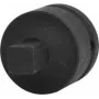 KS TOOLS 3/4 inch Buchse x 1/2 inch Stecker Impact-Steckschlüssel-Adapter, CrMo-Stahl, phosphatiert, 45 mm, DIN 3121 / ISO 1174 (515.1372)