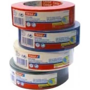 Tesa 56359-00003-00 Rotes Gewebeband 38 mm x 25 m