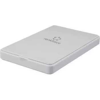 Renkforce RF-4505644 2,5 inch SATA HDD/SSD-Gehäuse, USB 3.0, Weiß