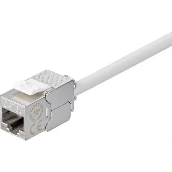 Renkforce RF-4531196 RJ45 Kupplung Cat.6a geschirmt Silber