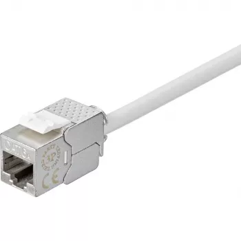 Renkforce RF-4531196 RJ45 Kupplung Cat.6a geschirmt Silber