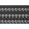 Renkforce RF-4541184 19 inch 1U Rack-Montage BNC Patchpanel, 16 Ports, Schwarz