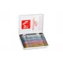 Caran d'Ache Neocolor I Metallic Wachsmalstifte, 10er-Set, rund mit Papierhülle 7004.310