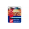 Caran d'Ache Neocolor I Metallic Wachsmalstifte, 10er-Set, rund mit Papierhülle 7004.310