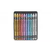 Caran d'Ache Neocolor I Metallic Wachsmalstifte, 10er-Set, rund mit Papierhülle 7004.310