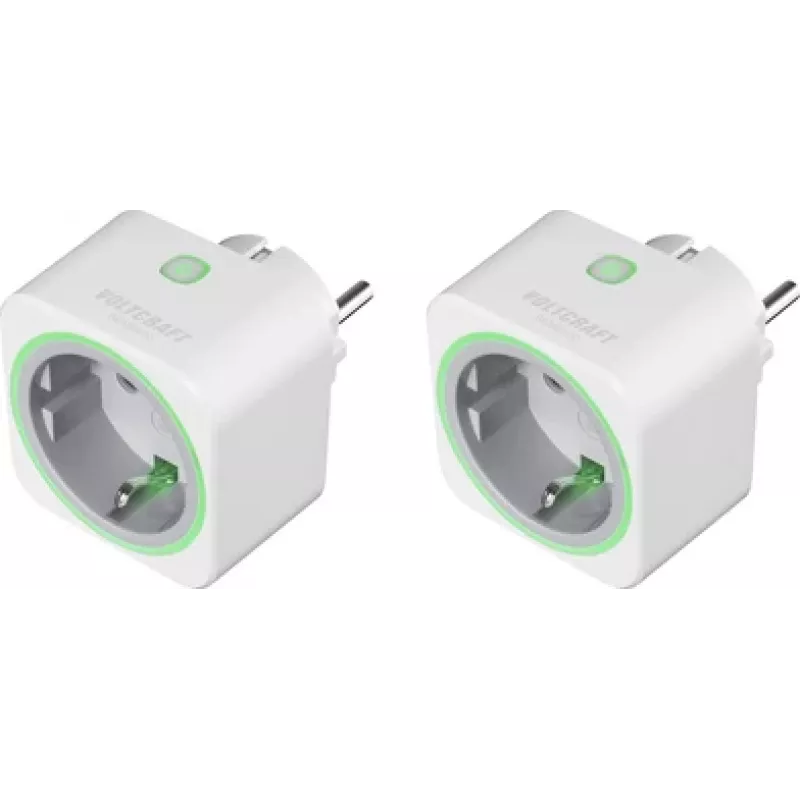VOLTCRAFT SEM6500 WiFi-Energiekostenmessgerät mit Funksteckdose, TRMS, Datenlogger, App-Steuerung